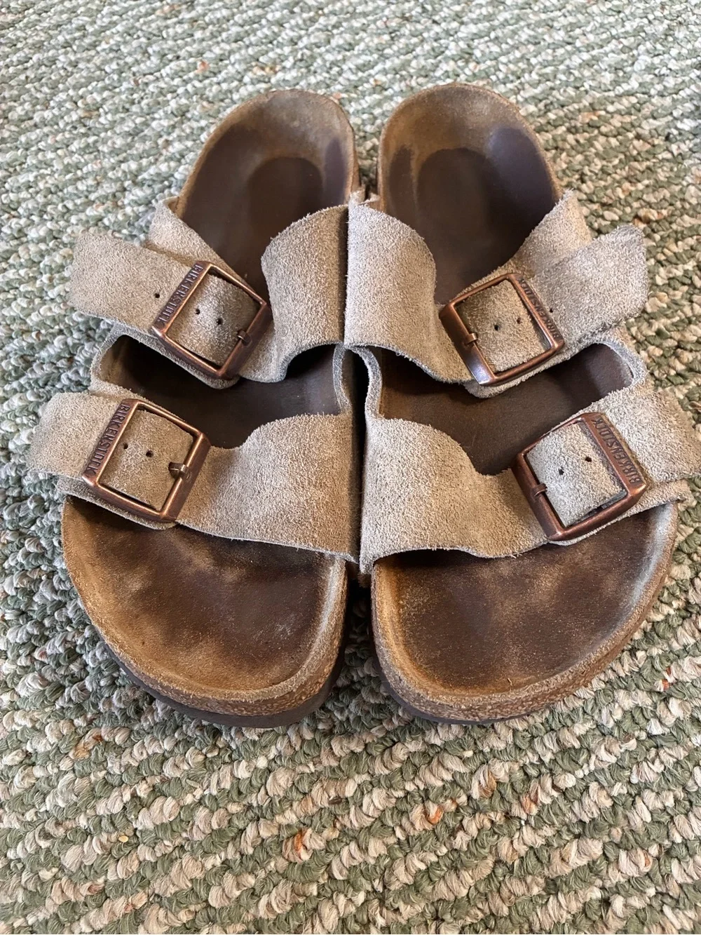 😎 Birkenstocks Arizona taupe suede